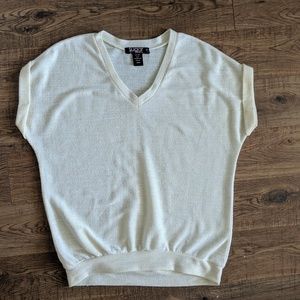 3/$15 Cream top size L